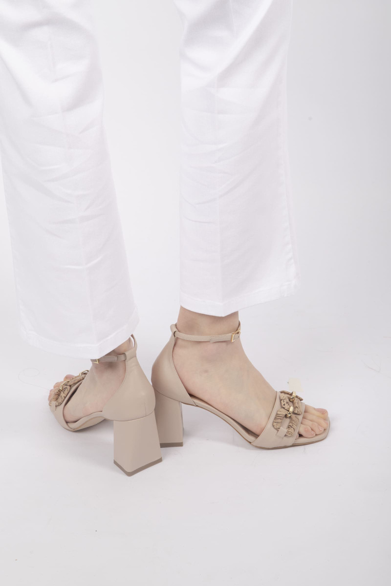 Blush Buckle Sandals