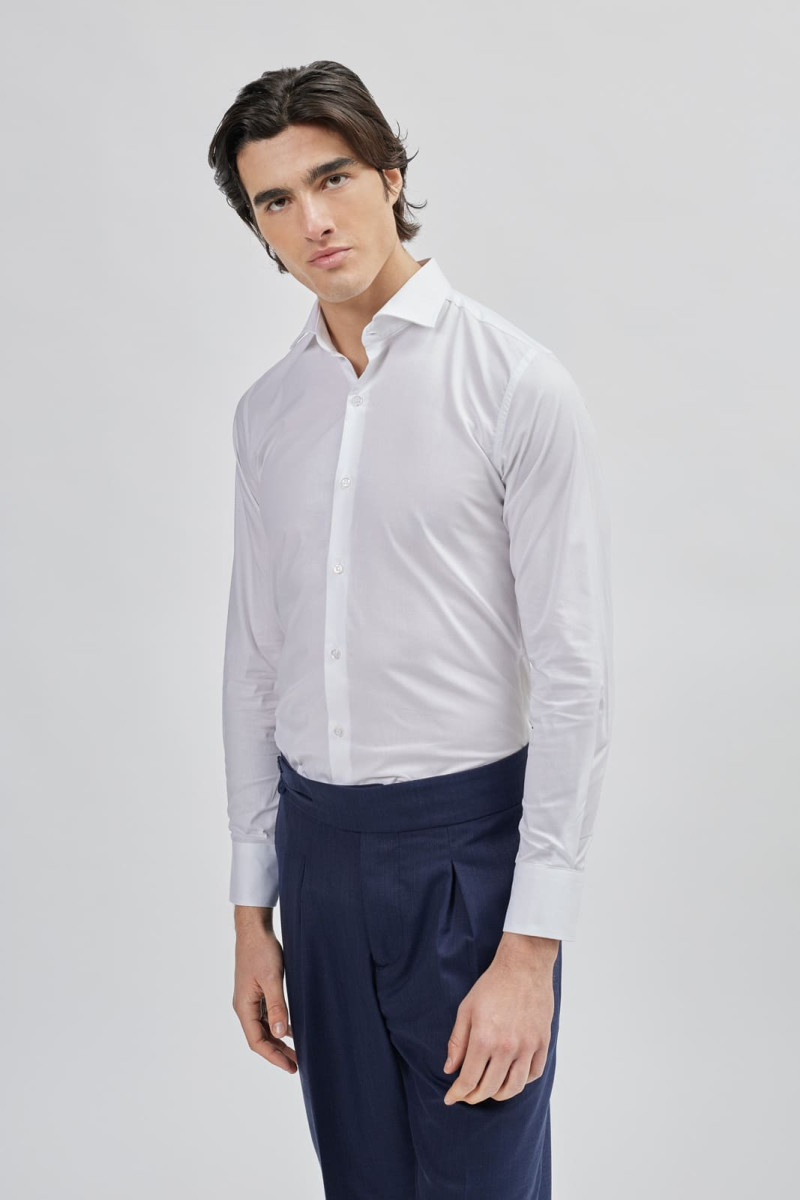 Slim Solid Color Shirt