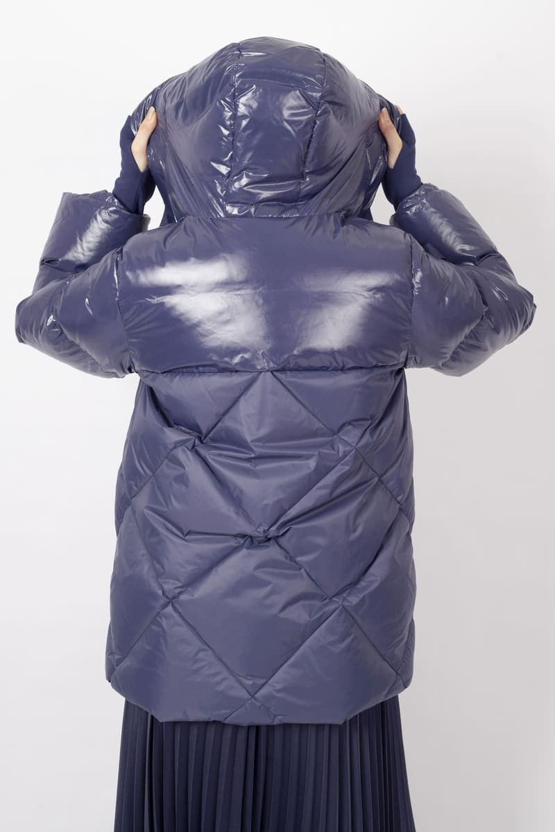 Guido Quilted Blue Puffer Jacket