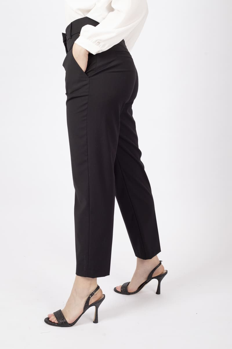 Pantalone dritto nero souvenir diemme company shop