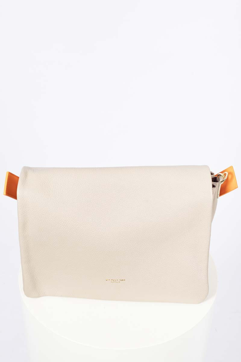 Wallet Bag with Orange Handle