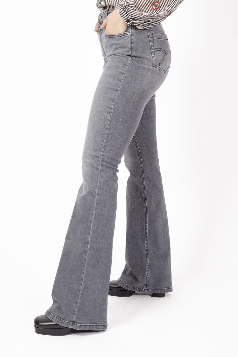 Jeans bootcut grigi Marella diemme company shop