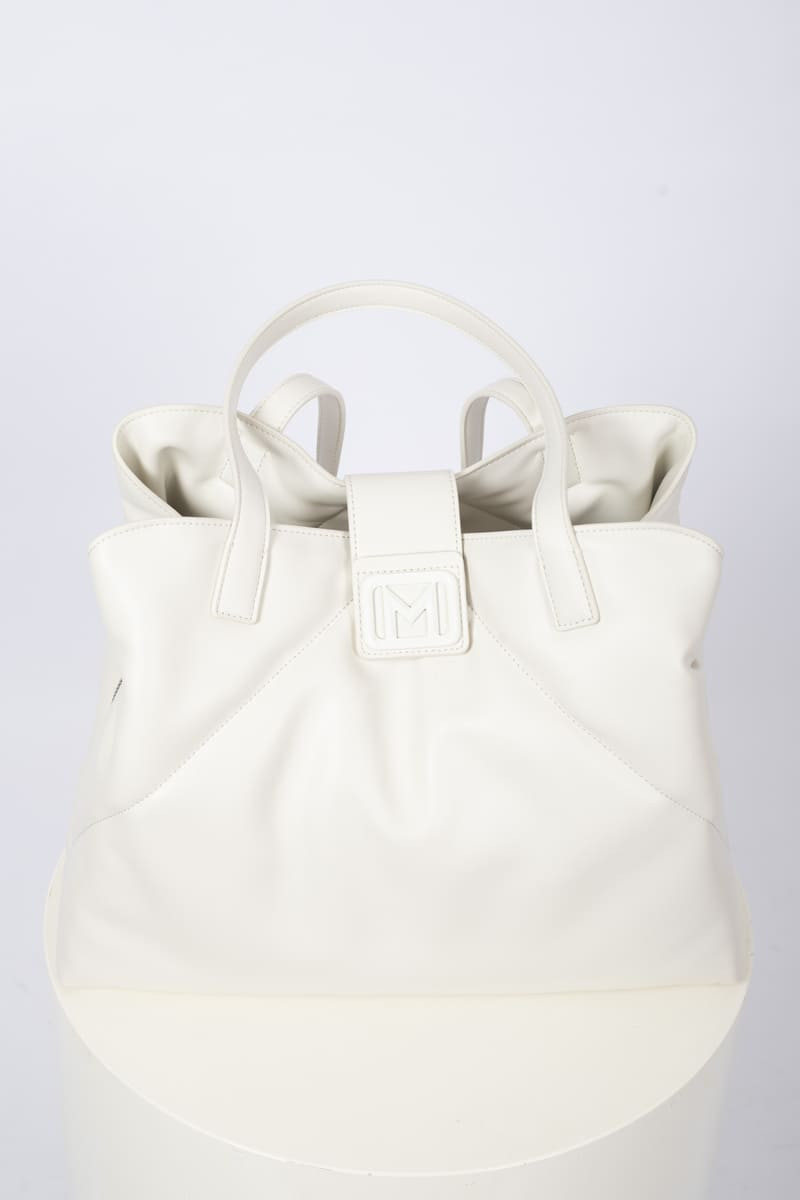 Distesa padded white bag