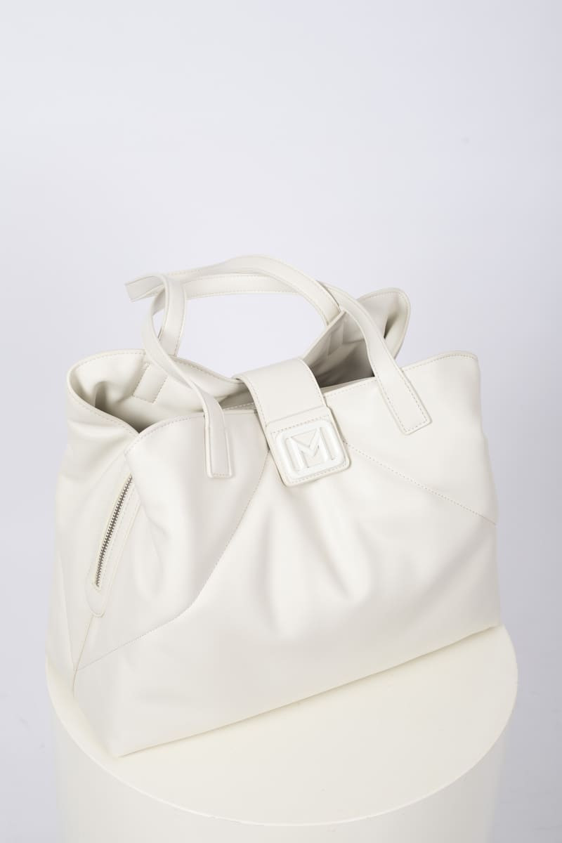 Distesa padded white bag