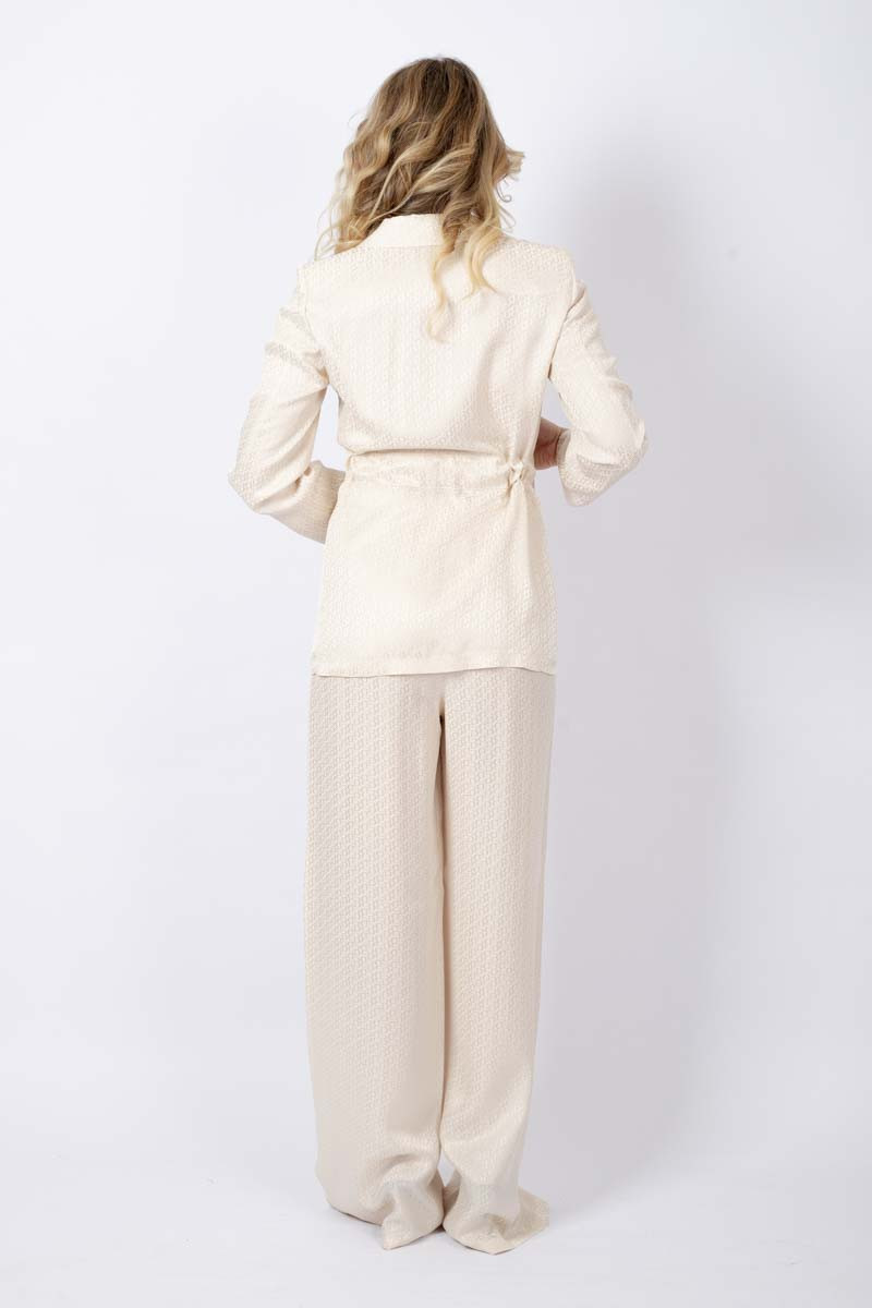 Talete soft cream blazer