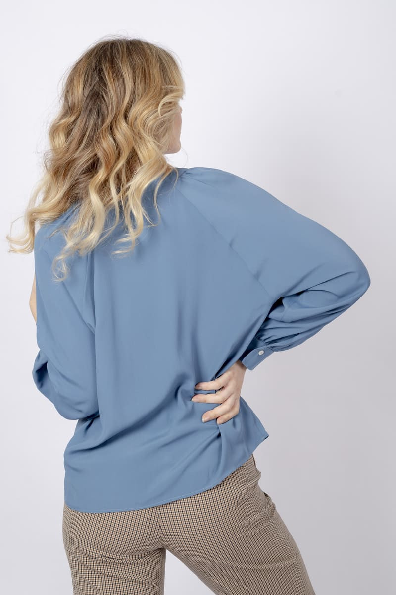 Blusa Extra con arriciature onceano Emme Marella diemme company shop