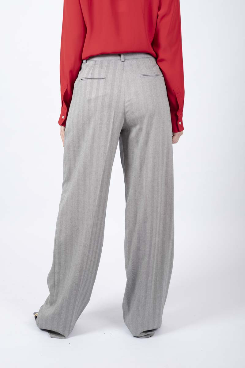 Asso wide leg gray pants