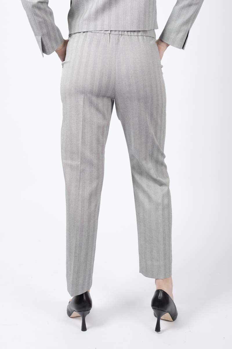 Pantalone Sion a sigaretta grigio marella diemme company shop