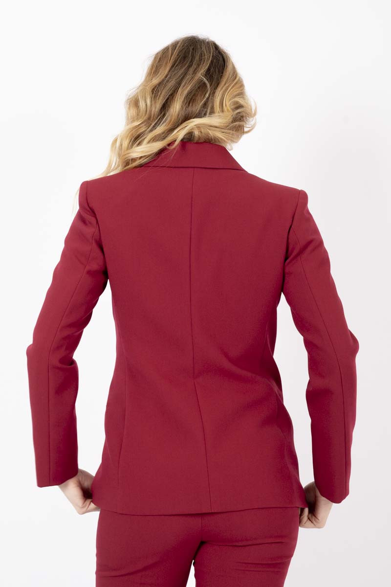 Blazer doppiopetto bordeaux emme marella diemme shop