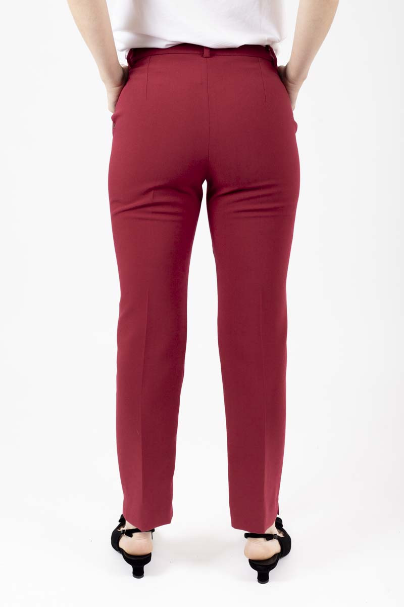 pantaloni pomez chino bordeaux emme marella diemme shop