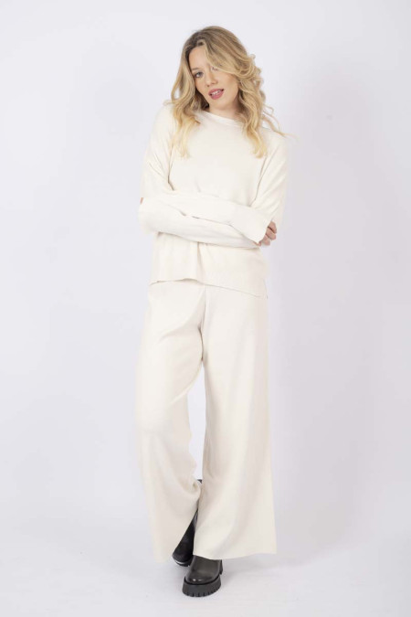 Relaxed fit butter pants