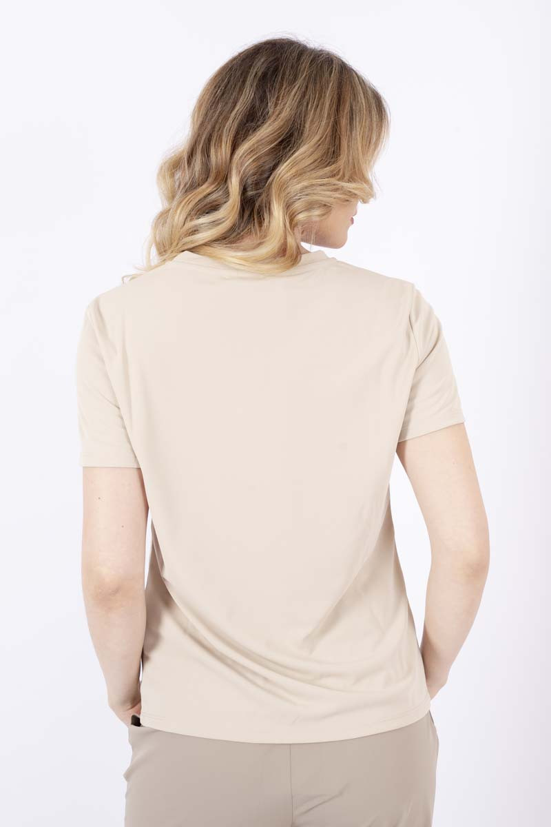 Bugia Beige Jersey T-Shirt