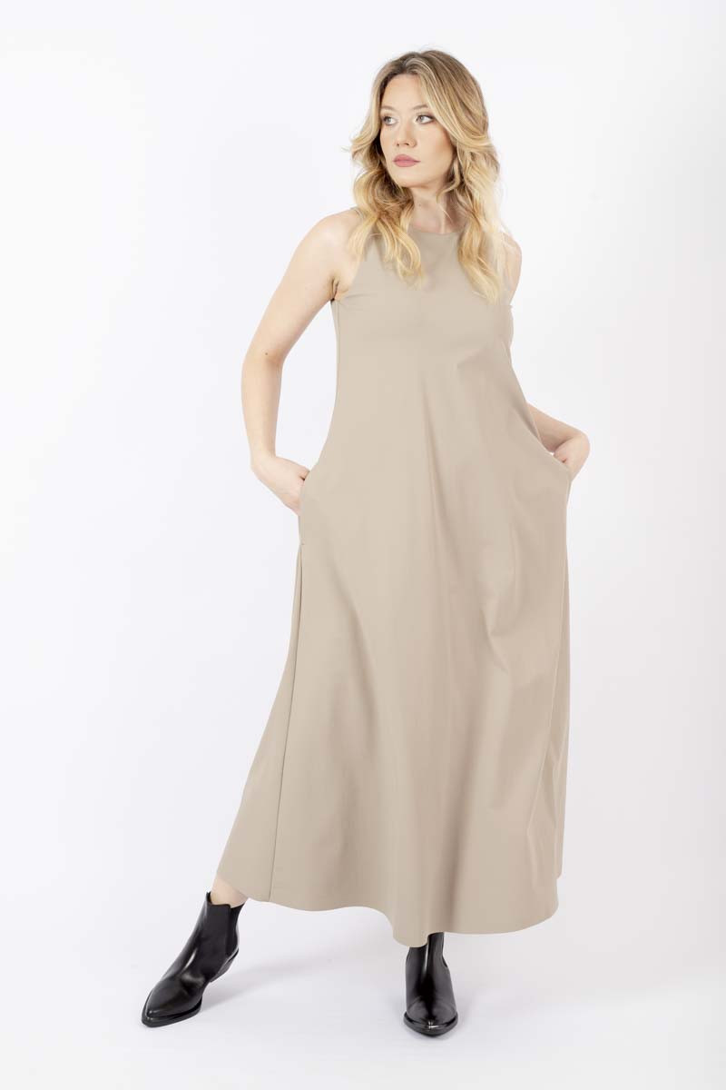 Pier A-Line beige dress