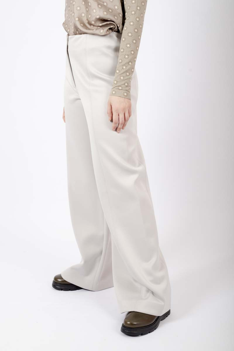 Laerte pearl gray scuba pants