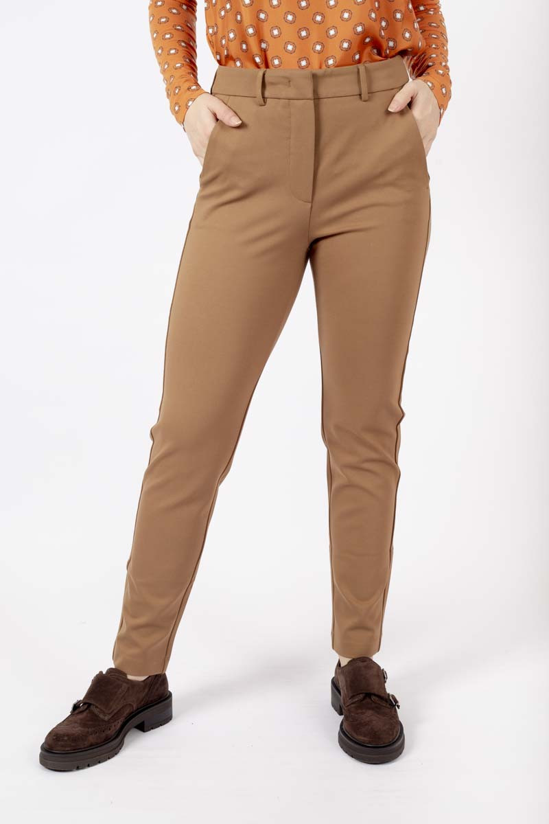 Pantalone Adepto dritto cuoio