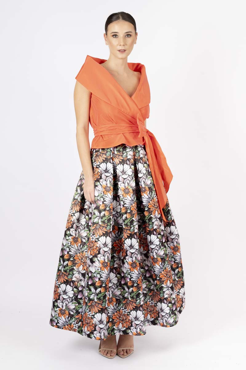 Floral Maxi Skirt