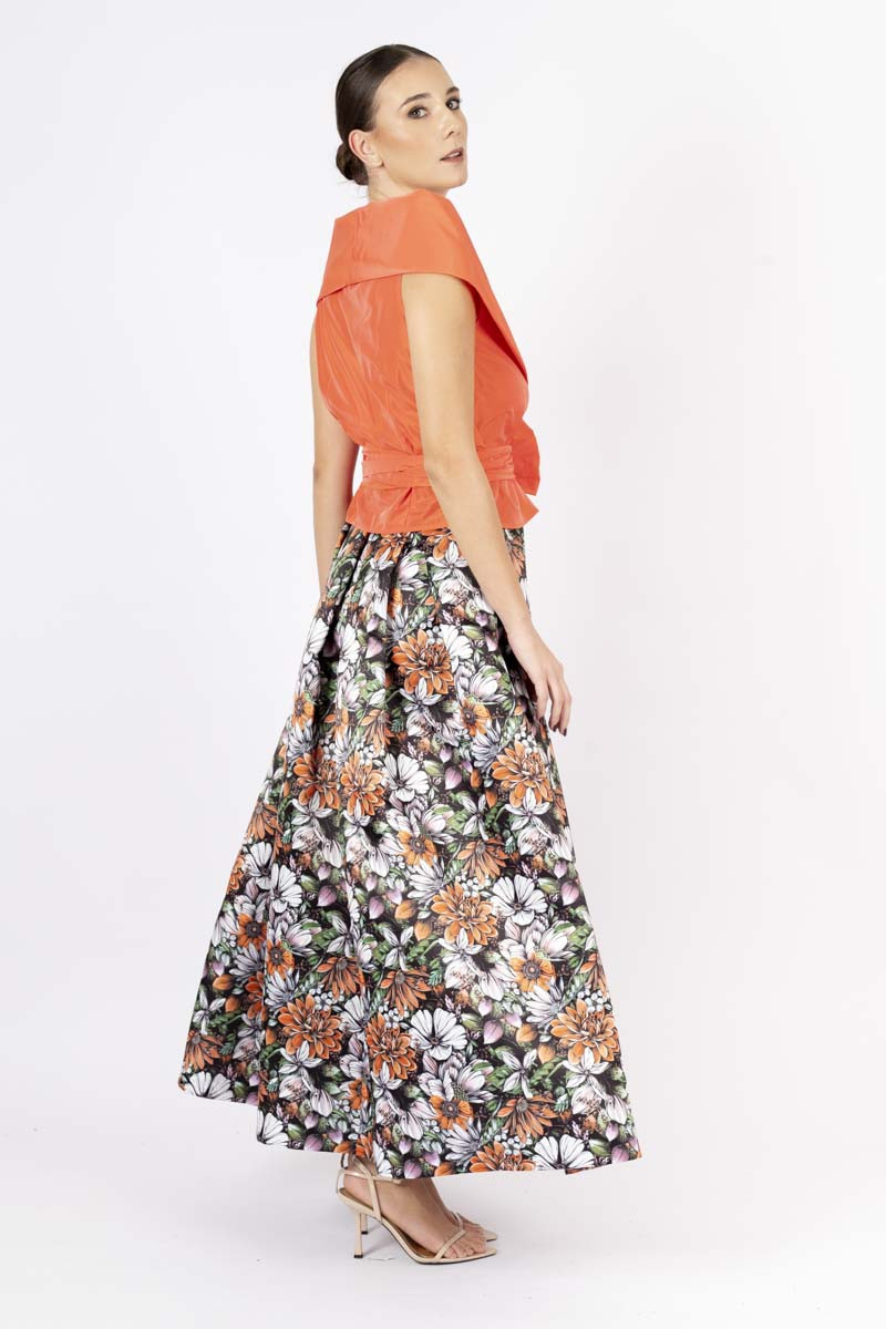 Floral Maxi Skirt