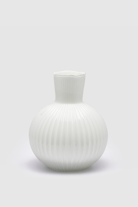 Small White Ampoule Vase