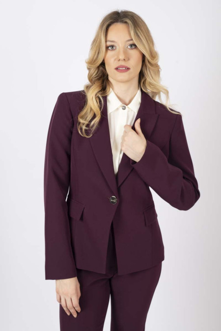 Blazer stretch doppiopetto...