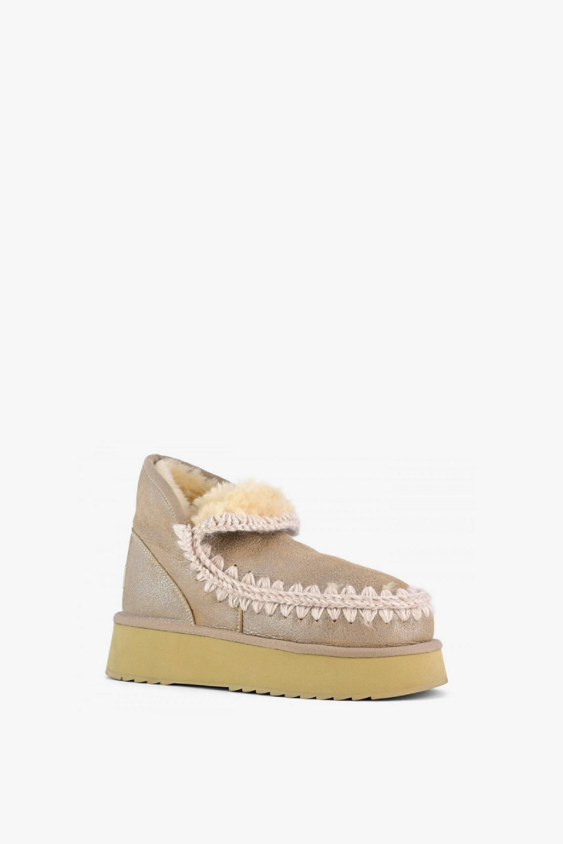 Mini eskimo sneakers in sheepskin